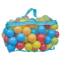 Sac 100 balles colorees