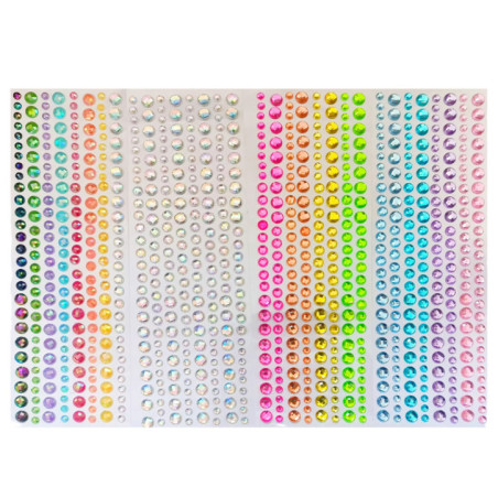 Autocollants strass
