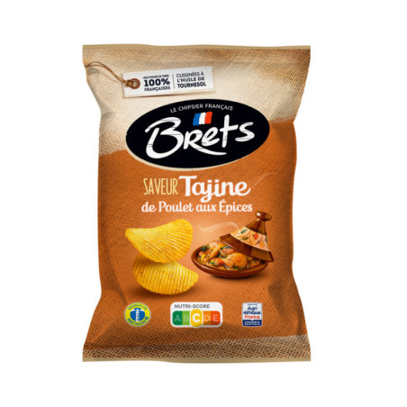 Chips tajine de poulet 125g
