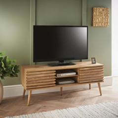 Meuble tv portes coulissantes