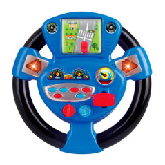 Volant de voiture avec ecran