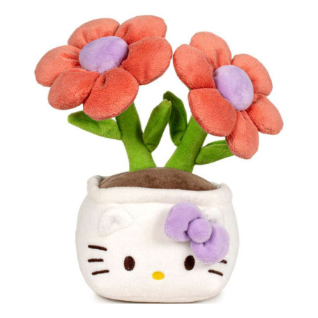 Peluche plante hello kitty