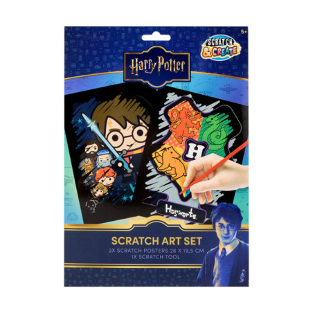 Carte a gratter harry potter