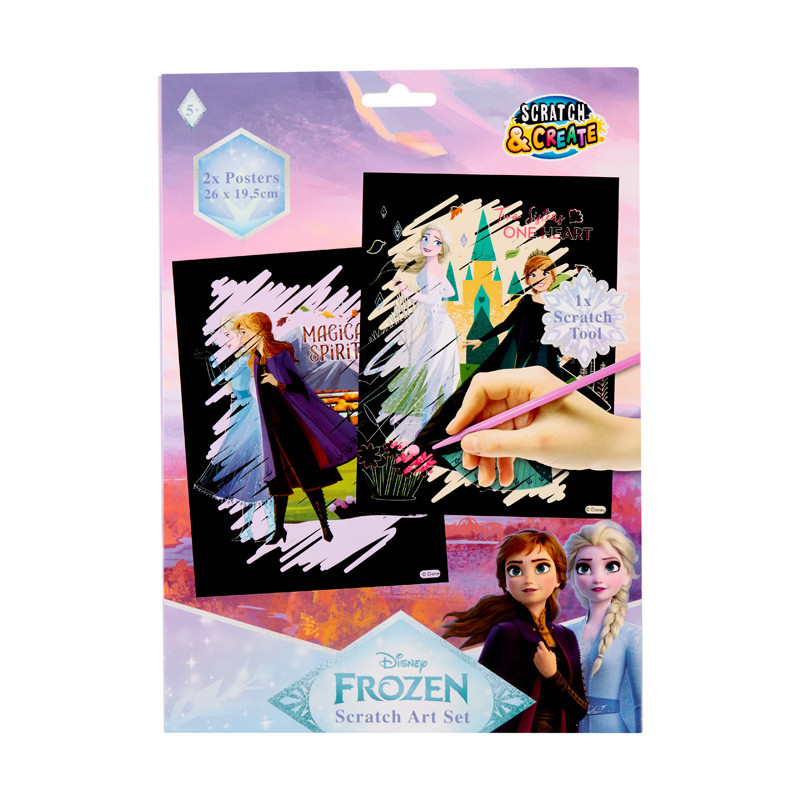 Carte a gratter frozen