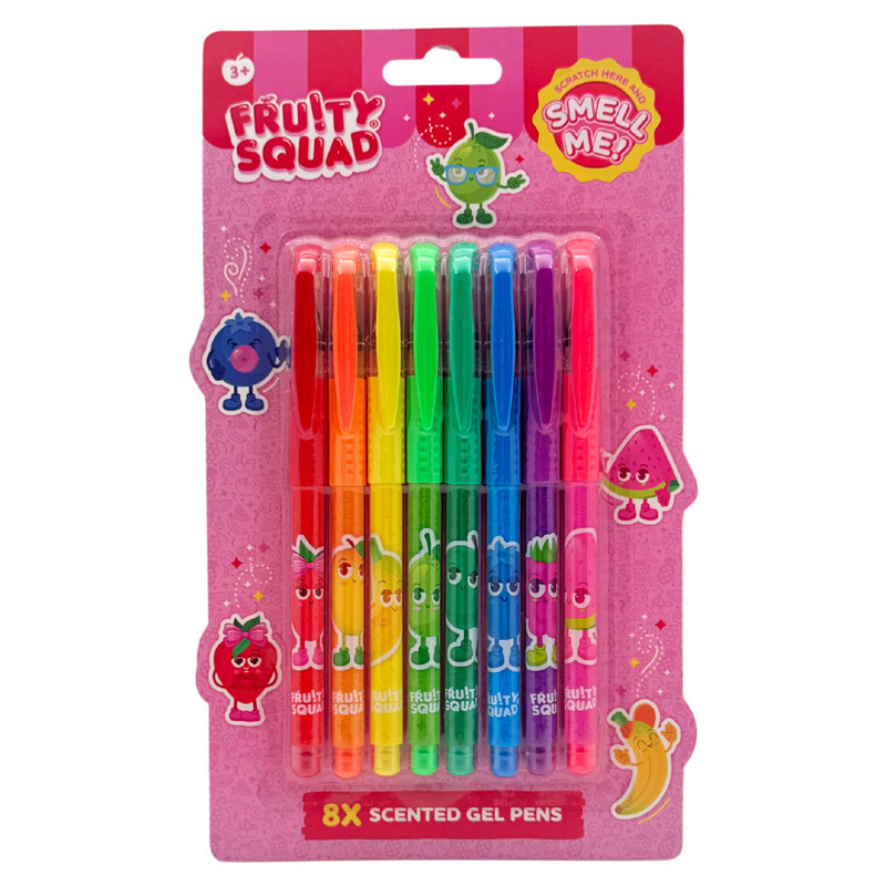 Set feutres scenteur fruits x8
