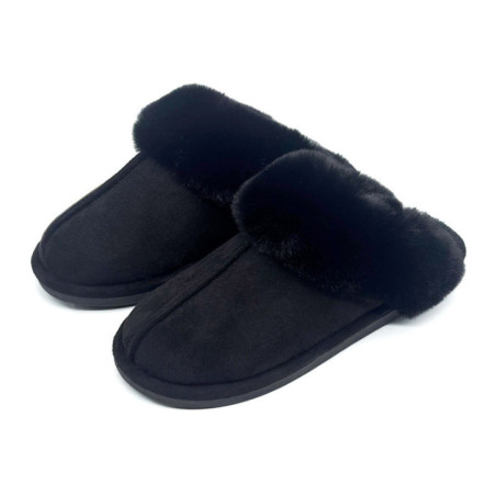 Chaussons fourrure femme