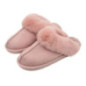 Chaussons fourrure femme