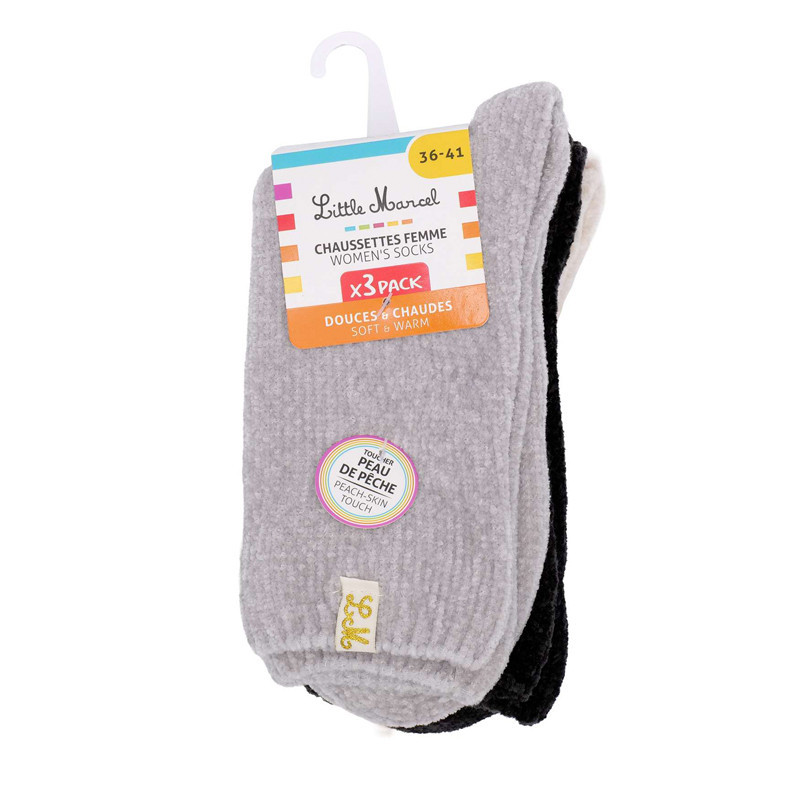 Pack de 3 paires de chaussettes
