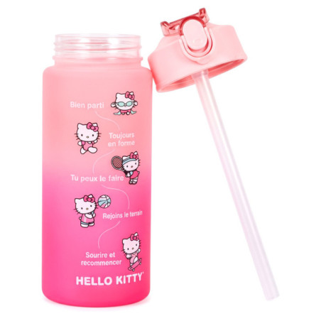 Bouteille motivation hello kitty
