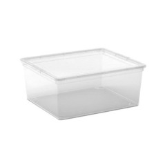 Box transparent m 40x34x17cm
