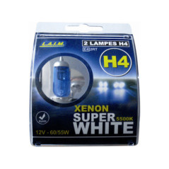 Ampoules h4 superwhite x2