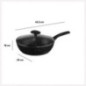 Sauteuse 28 alu forge caractere