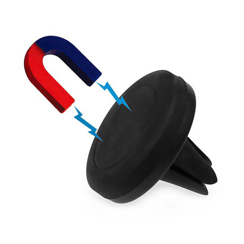 Support Magnétique Téléphone Voiture 2025 - Ventouse Puissante 2800gf, Rotation 360° - Compatible Tous Smartphones