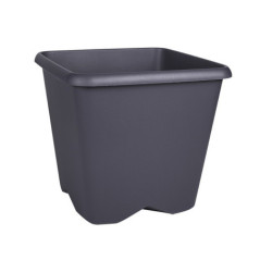 Pot carre chorus 20cm gris