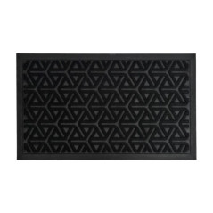 Tapis geo 45x75cm noir