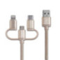 Cable usb universel 3 en 1 2m