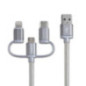 Cable usb universel 3 en 1 2m