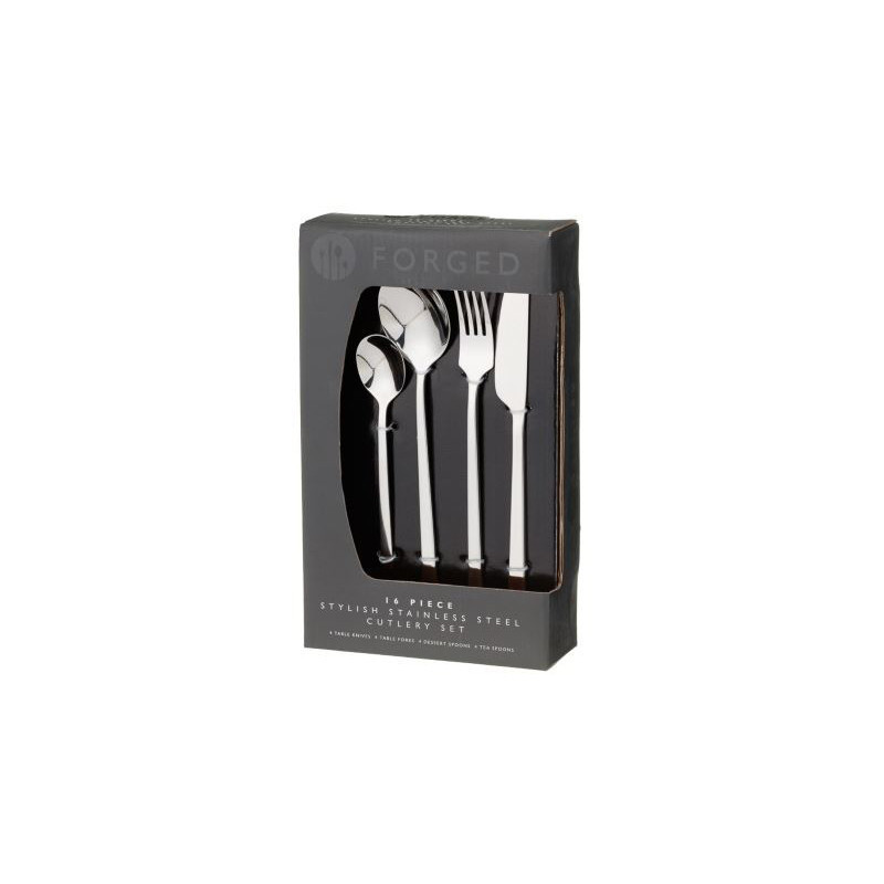 Menagere 16pcs inox manche fin