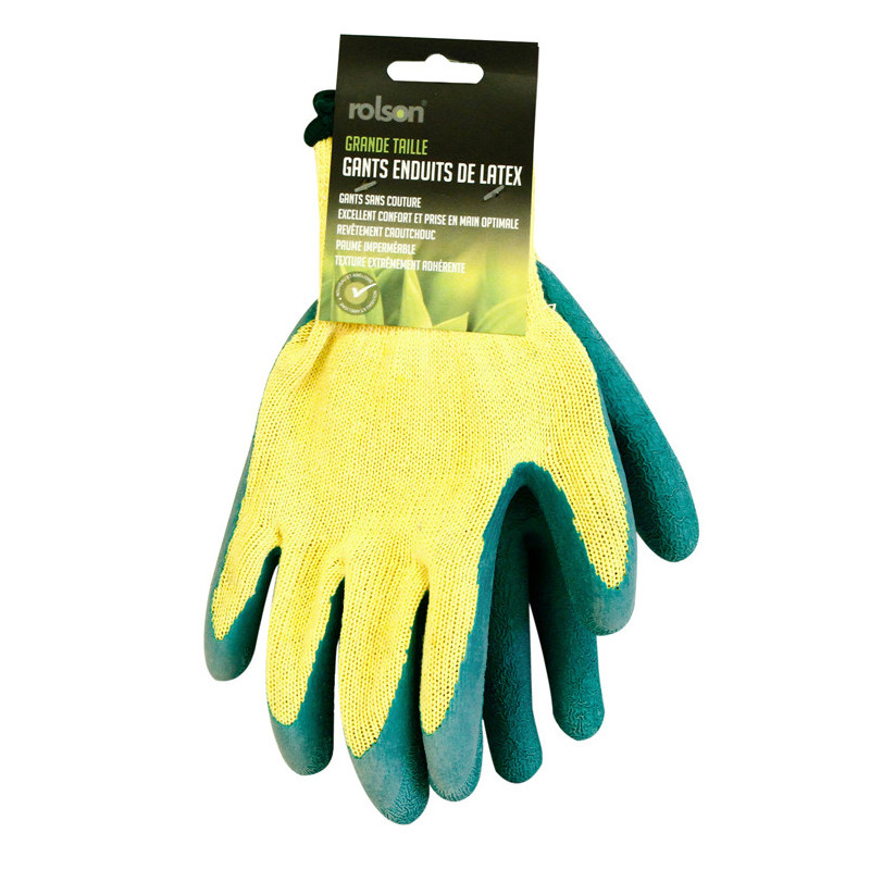 Gants de jardin latex