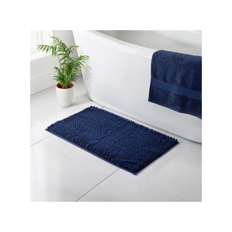 Tapis de bain chenille 50x80cm b