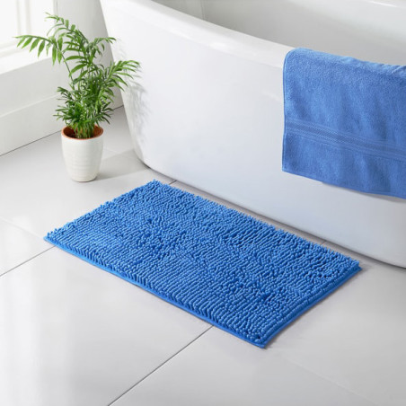 Tapis de bain 50x80 bleuet