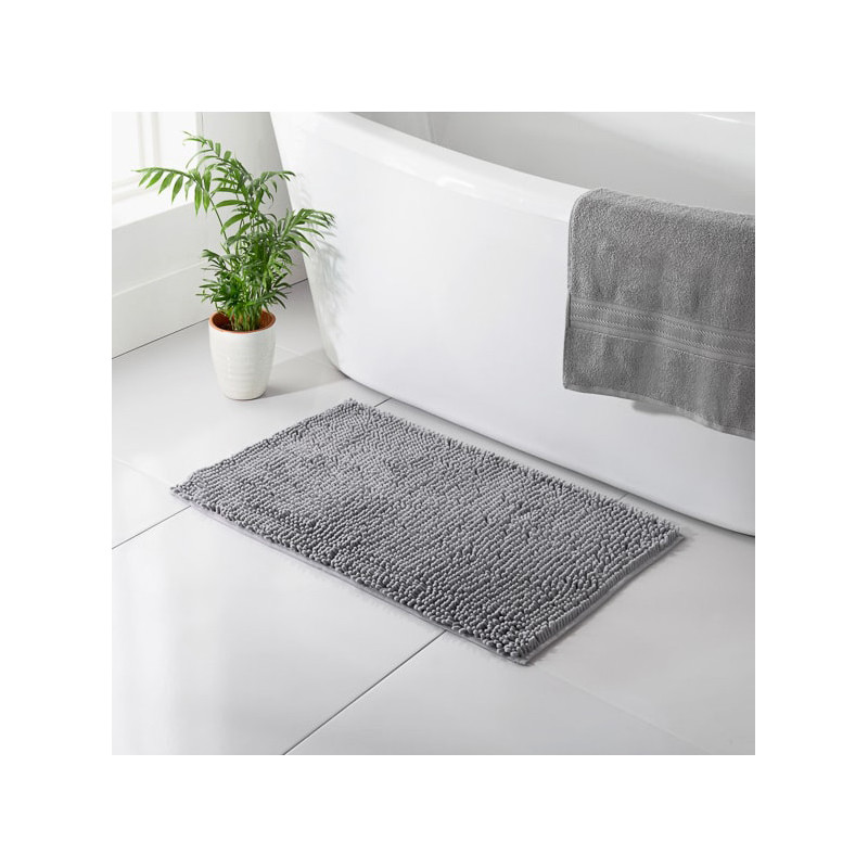 Tapis de bain chenille 50x80cm g