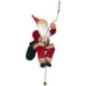 Pere noel grimpant 45cm