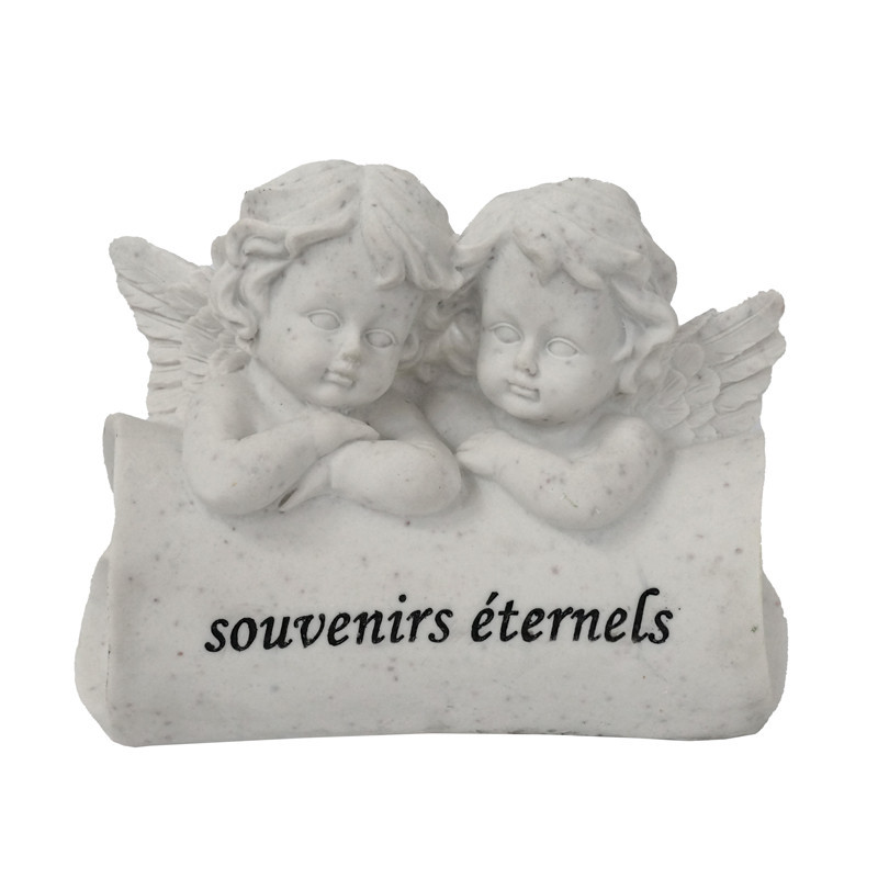 2 anges sur socle