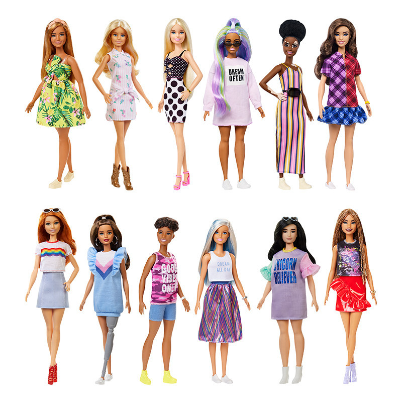 Barbie fashionistas
