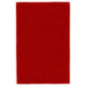 Torchon x4 jacquard uni rouge