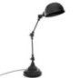 Lampe metal noir h55 basalt