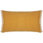 Coussin pompons 30x50