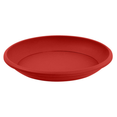 Soucoupe marina d17cm rouge rubi