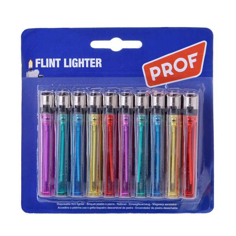 Briquet a pierre transparent