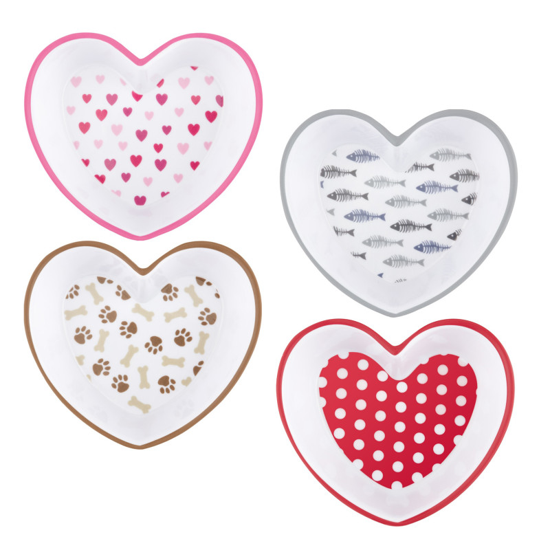Bol déco COEUR CROISILLON diam.14 cm