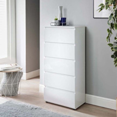 Norsk commode 5 tiroirs