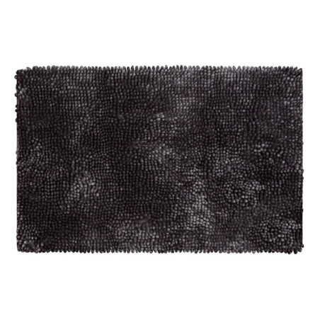 Tapis de bain paillette noir