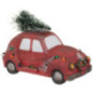 Voiture vintage avec sapin