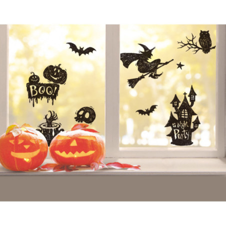 Stickers silhouettes halloween