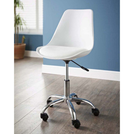 Chaise de bureau blanc