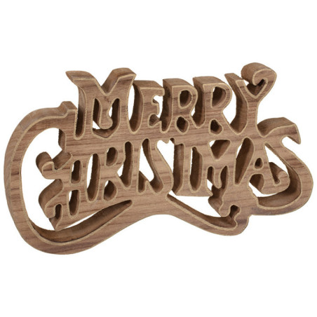 Deco a poser en bois merry chris