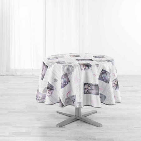 Nappe ronde 180cm charme