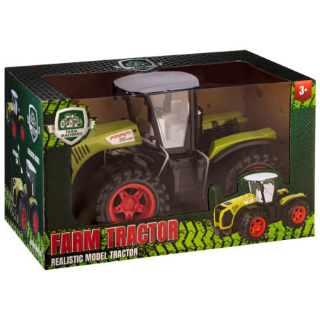 Tracteur de la ferme realiste