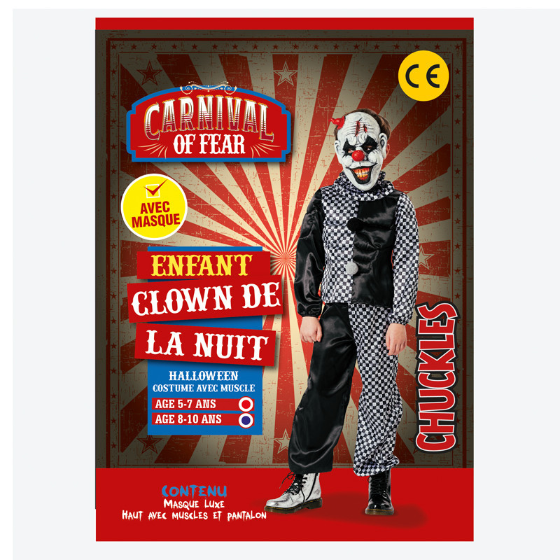 Deguisement clown garcon