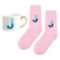 Set mug et chaussettes alphabet