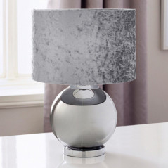 Lampe a poser luxe chrome