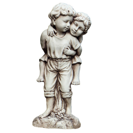 Statue garcon et fille