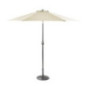 Parasol inclinable 2.7m creme