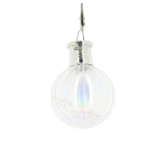 Suspension boule pastel a led