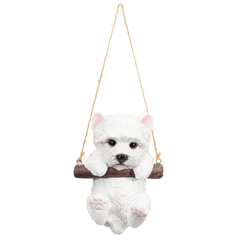 Chien suspendu deco